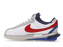 Фото № 4 с приближением к товару «‎Nike Zoom Cortez SP sacai White University Red Blue»