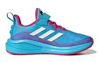 Фото № 2 с приближением к товару «‎adidas LEGO x FortaRun X Elastic Lace J 'Bright Cyan Bricks'»