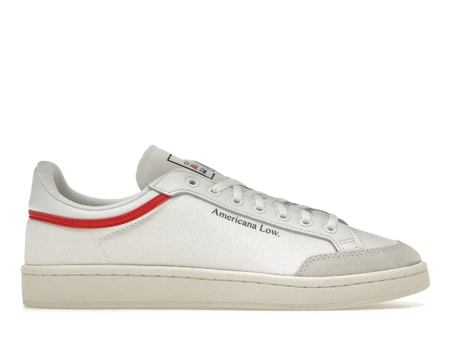 Фото № 1 с приближением к товару «‎adidas Americana Low Cloud White Glory Red»
