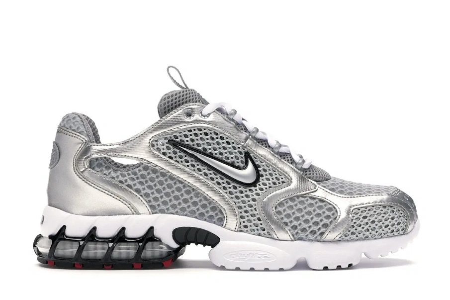 Фото № 1 с приближением к товару «‎Nike Air Zoom Spiridon Cage 2 Metallic Silver»