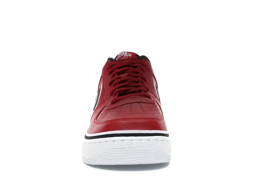 Фото № 2 с приближением к товару «‎Nike Air Force 1 Low Sport NBA Varsity Red»