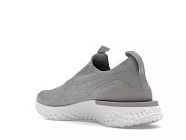 Фото № 2 с приближением к товару «‎Nike Epic Phantom React Flyknit Wolf Grey»