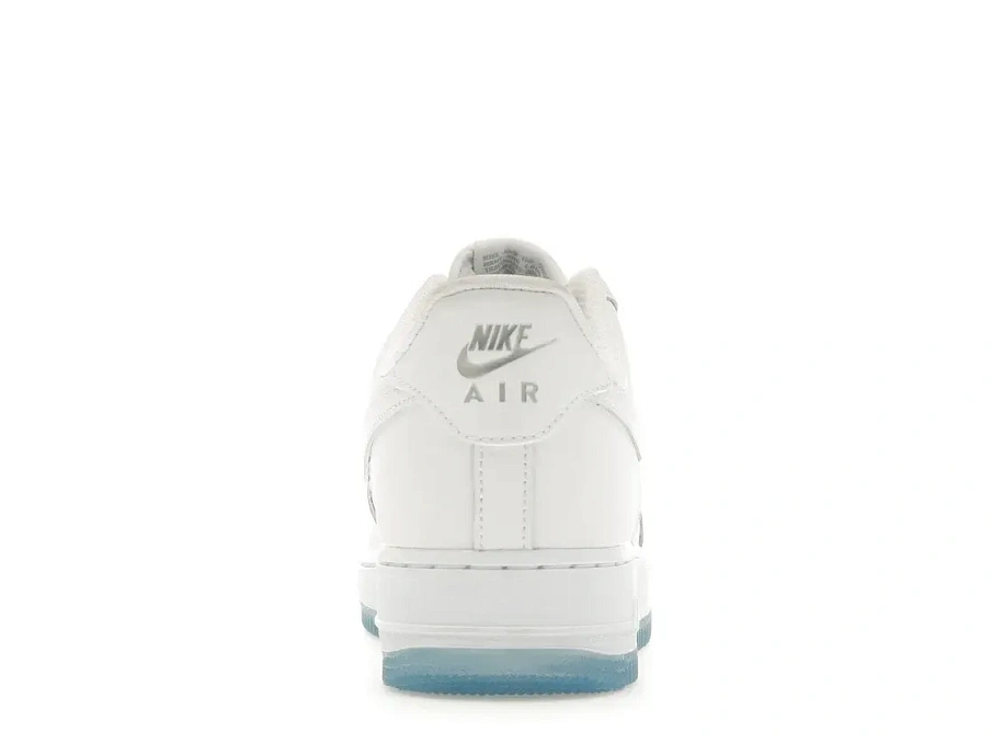 Фото № 4 с приближением к товару «‎Nike Air Force 1 Low '07 White Ice Blue Sole»