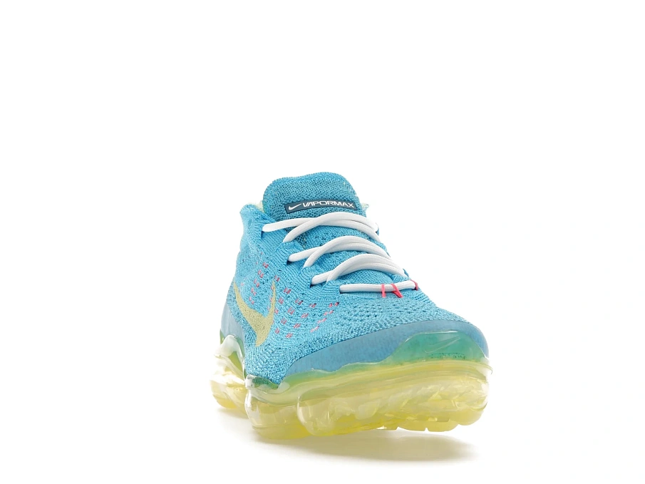 Фото № 4 с приближением к товару «‎Nike Air VaporMax 2023 Flyknit Baltic Blue Citron Tint»