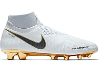 Фото № 1 с приближением к товару «‎Nike Phantom Vision Elite DF FG White Metallic Gold»