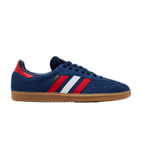 Фото № 1 с приближением к товару «‎adidas Samba OG Night Indigo Better Scarlet Cloud White»