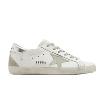 Фото № 1 с приближением к товару «‎Golden Goose Women's Superstar White Ice Silver»