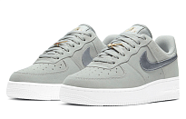 Фото № 3 с приближением к товару «‎Nike Air Force 1 Low "Grey Suede" GreyGold»