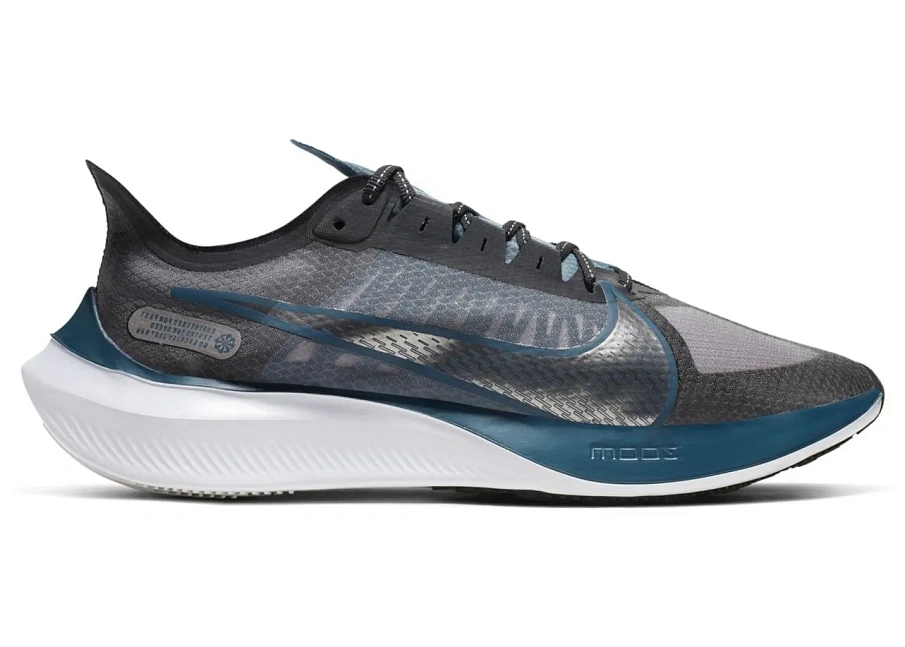 Фото № 1 с приближением к товару «‎Nike Zoom Gravity Off Noir Metallic Pewter»