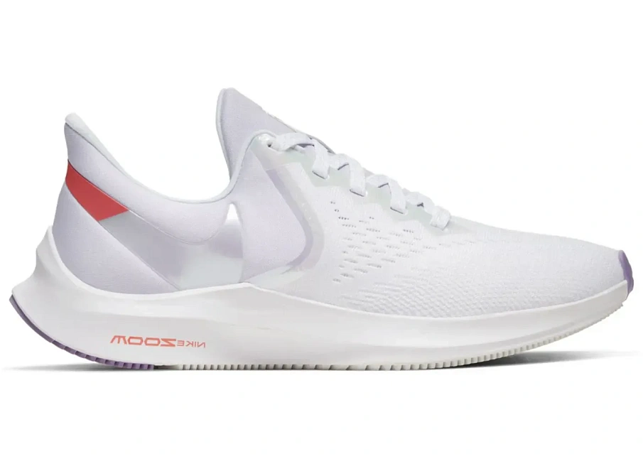 Фото № 1 с приближением к товару «‎Nike Air Zoom Winflo 6 White Violet Star »