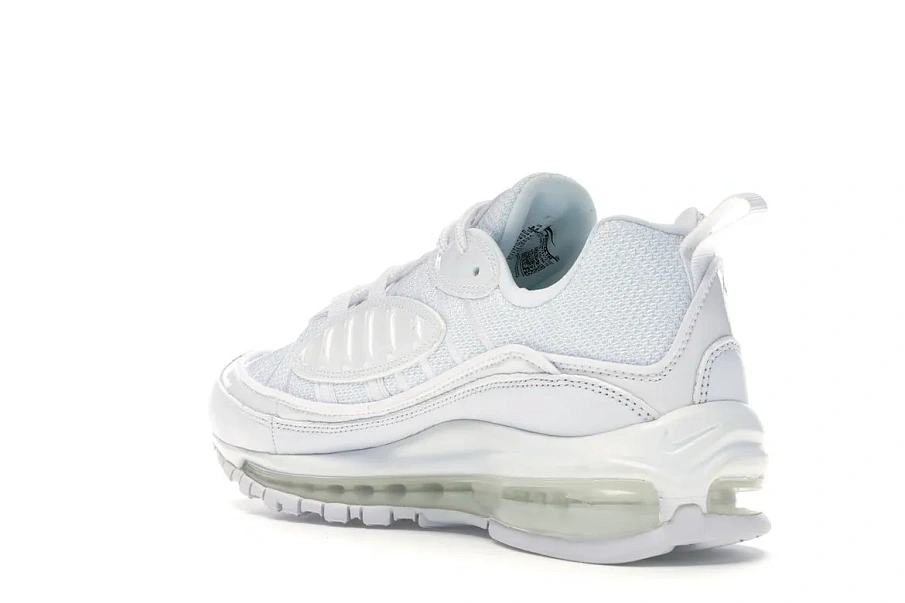 Фото № 6 с приближением к товару «‎Nike Air Max 98 White»