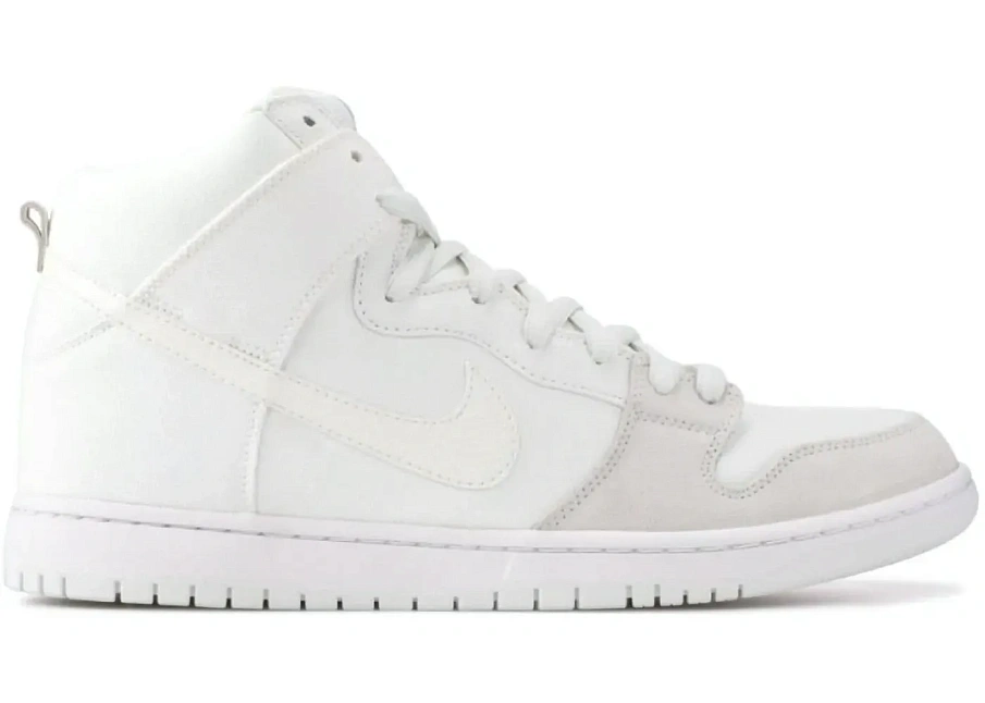 Фото № 1 с приближением к товару «‎Nike SB Dunk High Pro Metallic Summit White»