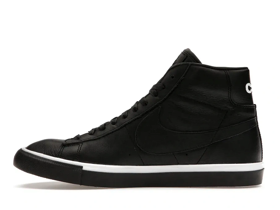 Фото № 3 с приближением к товару «‎Nike Blazer High Comme des Garcons Black White»