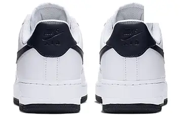 Nike Air Force 1 '07 Skate Shoes White Obsidian - 5
