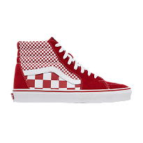 Фото № 1 с приближением к товару «‎Vans Sk8-Hi Red Mix Checker»