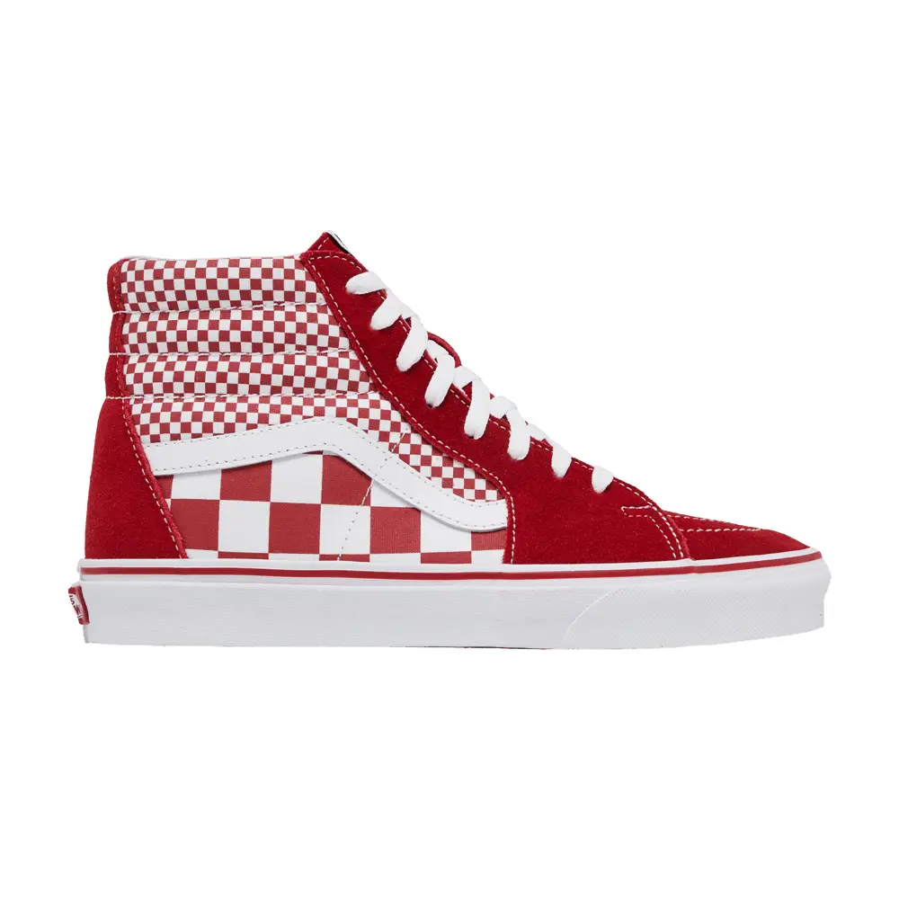 Vans Sk8-Hi Red Mix Checker - 1