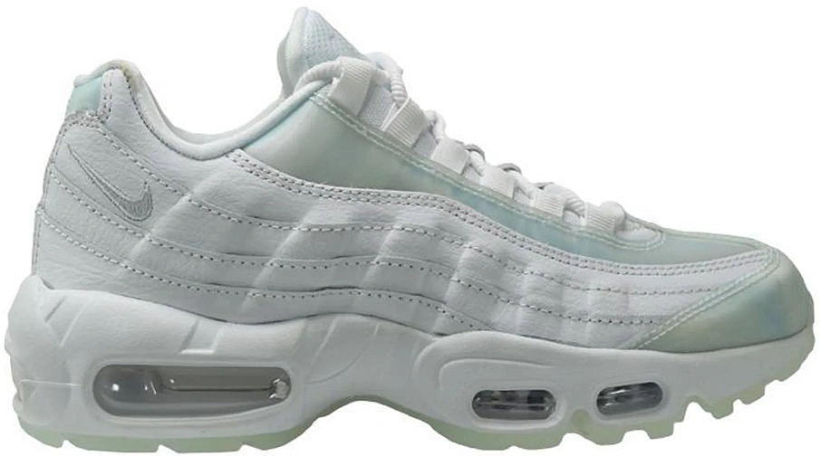 Фото № 1 с приближением к товару «‎Nike Air Max 95 White Platinum Ice »