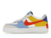 Фото № 3 с приближением к товару «‎Nike Air Force 1 Low Shadow Sail Game Royal Rush Orange University Blue »