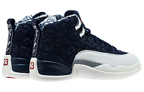 Фото № 3 с приближением к товару «‎Nike Air Jordan 12 International Flight Basketball Shoes blue»