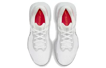 Nike Zoomx Invincible Run Flyknit WhiteSliverOrange - 4