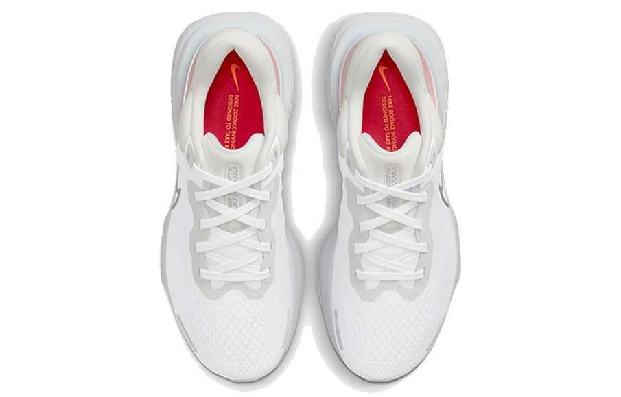 Фото № 4 с приближением к товару «‎Nike Zoomx Invincible Run Flyknit WhiteSliverOrange»