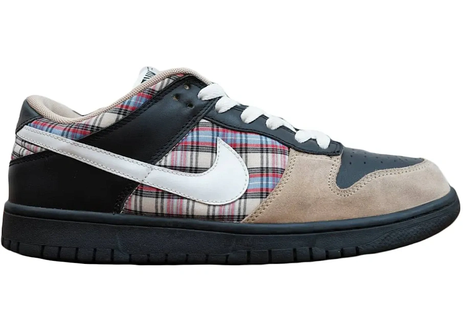 Фото № 1 с приближением к товару «‎Nike Dunk Low CL Black White Tweed Noir»
