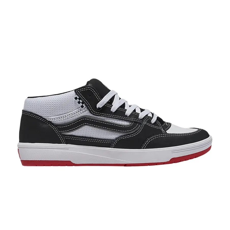 Фото № 1 с приближением к товару «‎Vans Skate Zahba Mid Black White Red (VN000CBSBWT)»