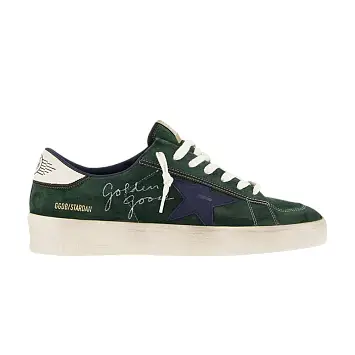 Golden Goose Stardan Sneaker Green Suede - 1