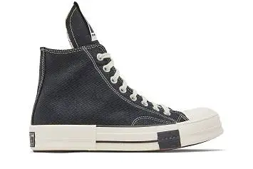 Rick Owens x Converse DRKSHDW DRKSTAR Chuck 70 High Black - 2