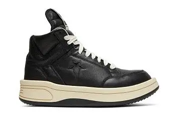 Rick Owens x Converse DRKSHDW TURBOWPN Mid Black Cloud Cream - 2