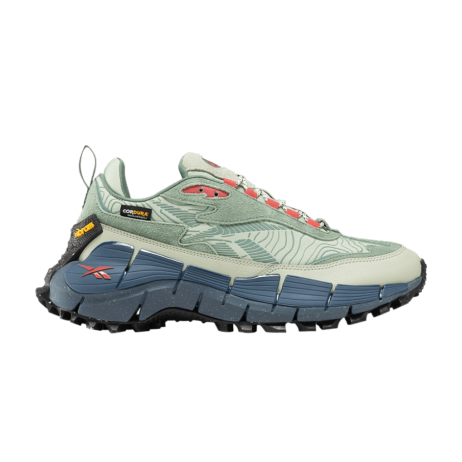 Фото № 1 с приближением к товару «‎Reebok Zig Kinetica 2.5 Edge Vintage Green Astro Dust»