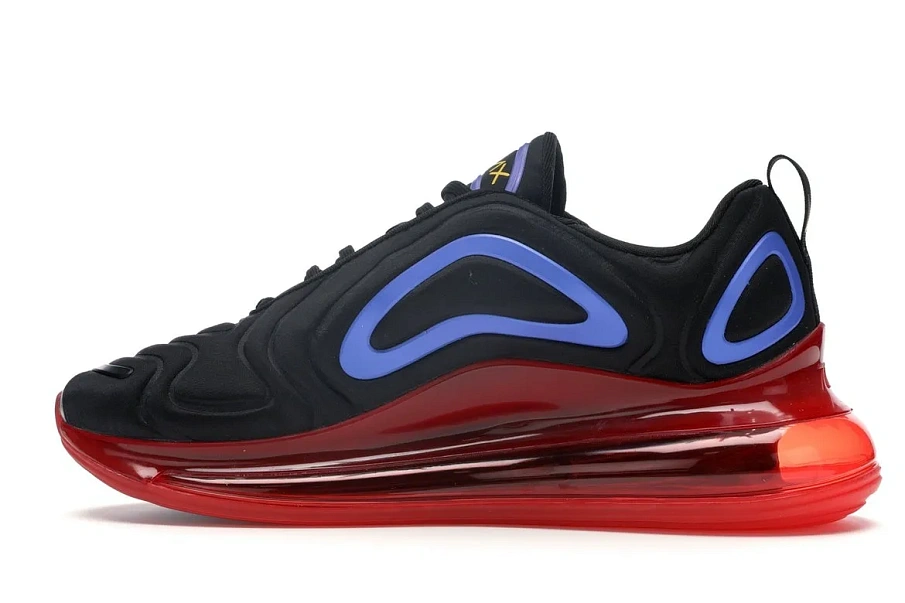 Фото № 5 с приближением к товару «‎Nike Air Max 720 Black Blue Red»
