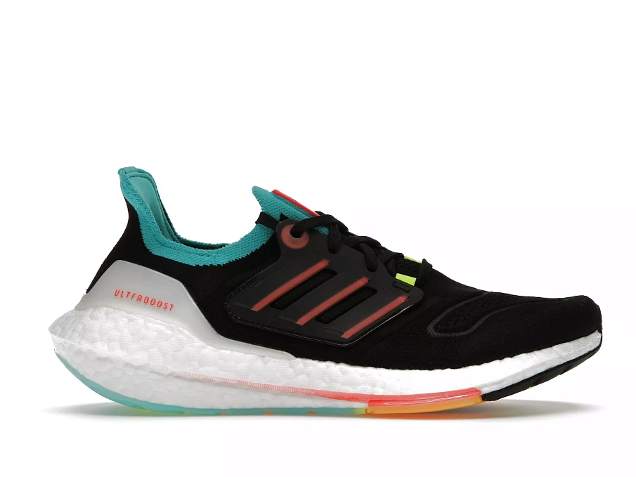 Фото № 1 с приближением к товару «‎adidas Ultra Boost 22 Black Turbo Mint Rust»