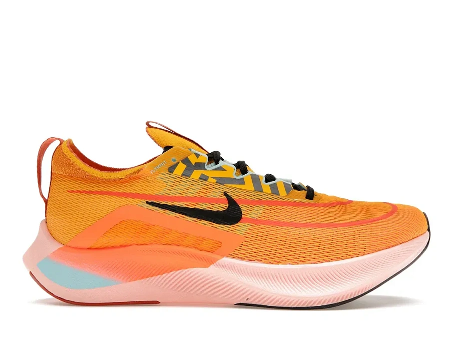 Фото № 1 с приближением к товару «‎Nike Zoom Fly 4 University Gold Magma Orange»