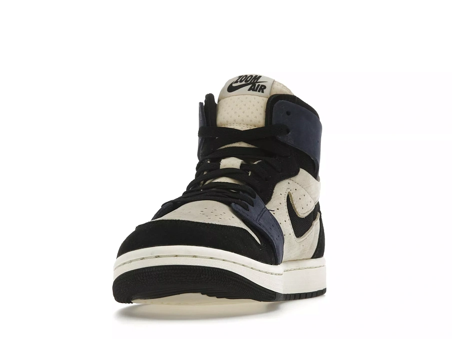 Фото № 6 с приближением к товару «‎Jordan 1 High Zoom Air CMFT 2 Muslin Blackened Blue»