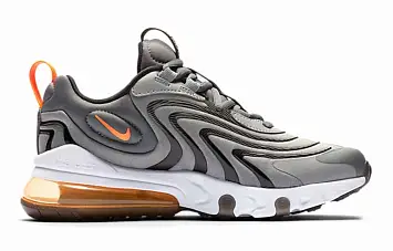 Nike Air Max 270 React ENG (GS) Running Shoes Silver - 2
