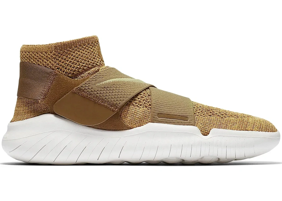 Фото № 1 с приближением к товару «‎Nike Free RN Motion Flyknit 2018 Golden Beige»