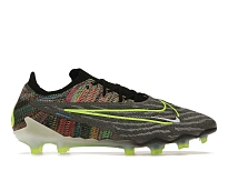 Фото № 1 с приближением к товару «‎Nike Gripknit Phantom GX Elite Fusion FG Black White Blue Glow Volt»