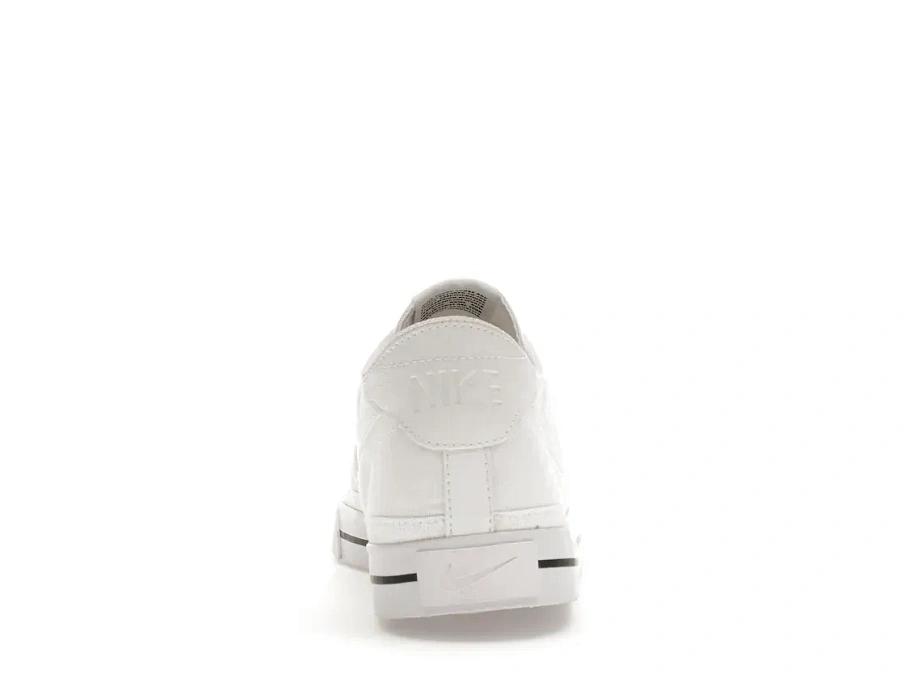 Фото № 4 с приближением к товару «‎Nike Court Legacy Canvas White Black»