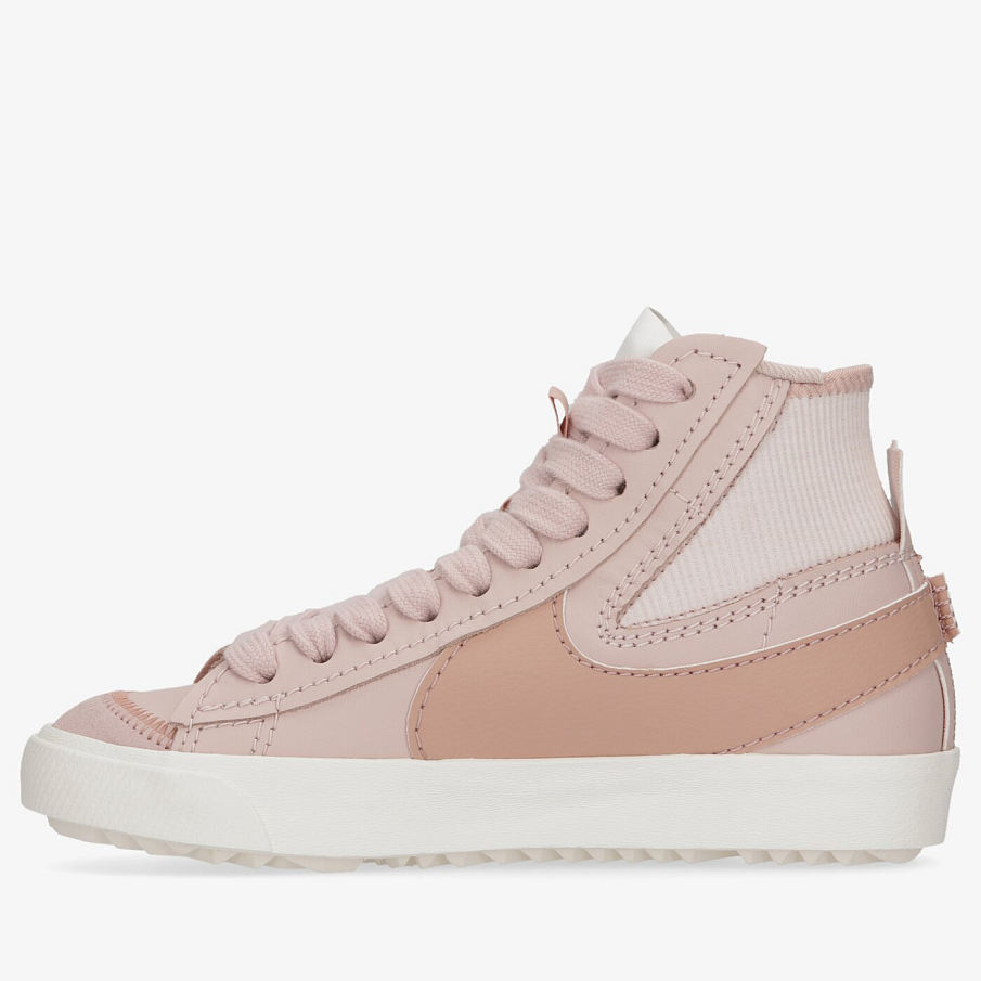 Фото № 2 с приближением к товару «‎Nike Blazer Mid Jumbo Skate Shoes Pink Oxford»