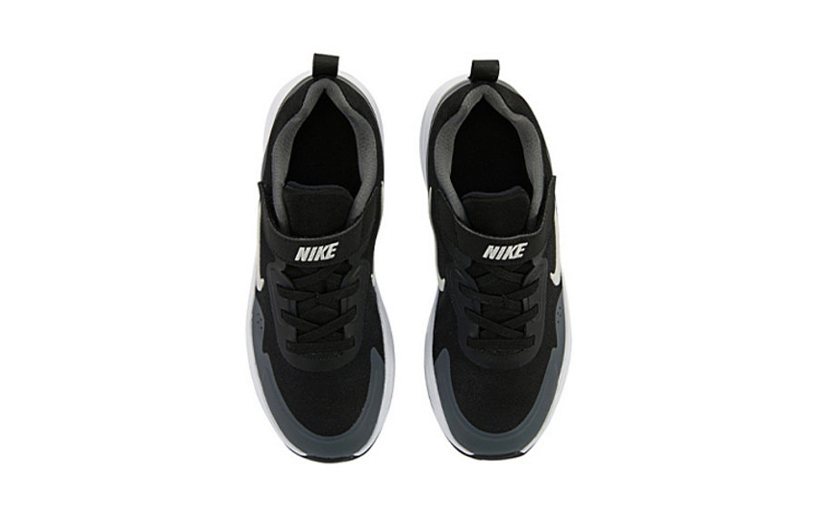 Фото № 4 с приближением к товару «‎(BP) Nike WearAllDay Sports Shoes BlackWhiteGrey»