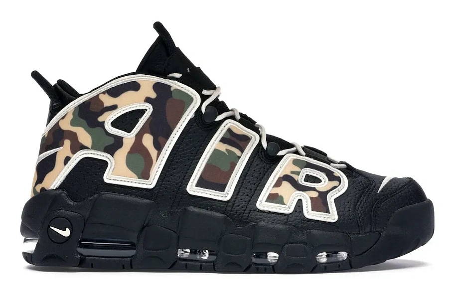 Фото № 1 с приближением к товару «‎Nike Air More Uptempo 96 Camo»