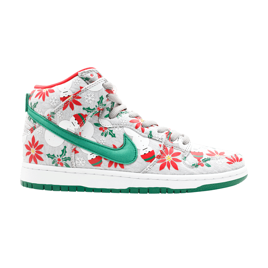 Фото № 1 с приближением к товару «‎Concepts x Nike Dunk High Premium SB Ugly Christmas Sweater Special Box»