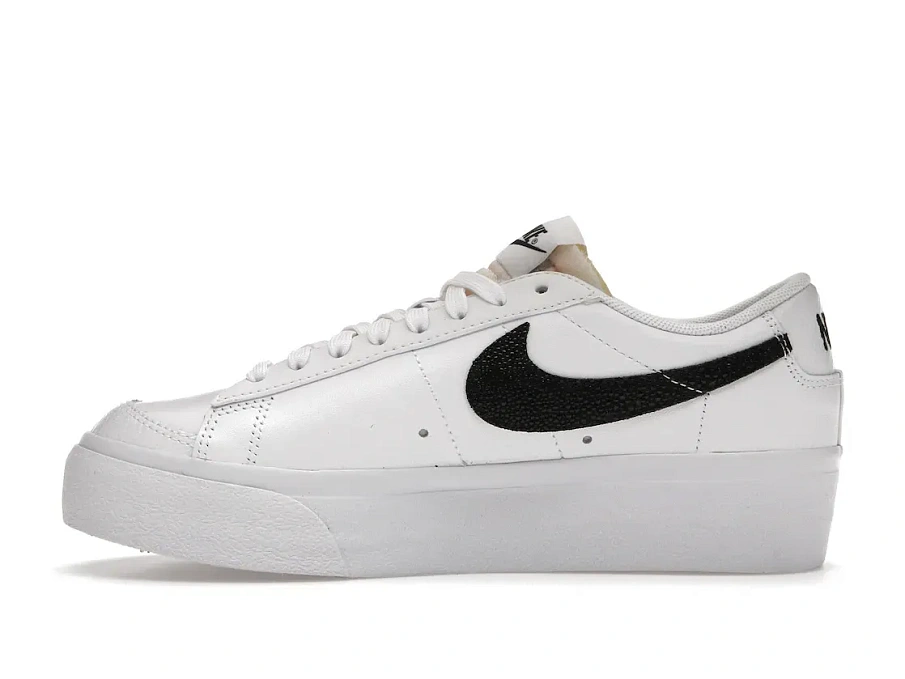 Фото № 3 с приближением к товару «‎Nike Blazer Low Platform White Black Stingray »