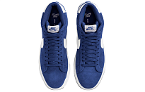 Фото № 4 с приближением к товару «‎Nike SB Blazer Mid-Top Sneakers BlueWhite»