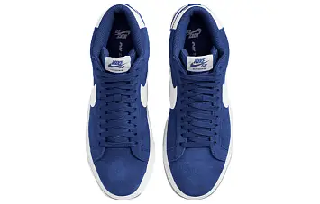 Nike SB Blazer Mid-Top Sneakers BlueWhite - 7