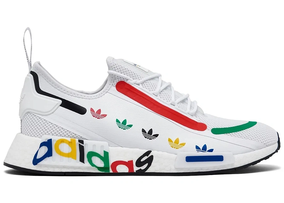 Фото № 1 с приближением к товару «‎adidas NMD R1 Spectoo Multicolor Trefoil»
