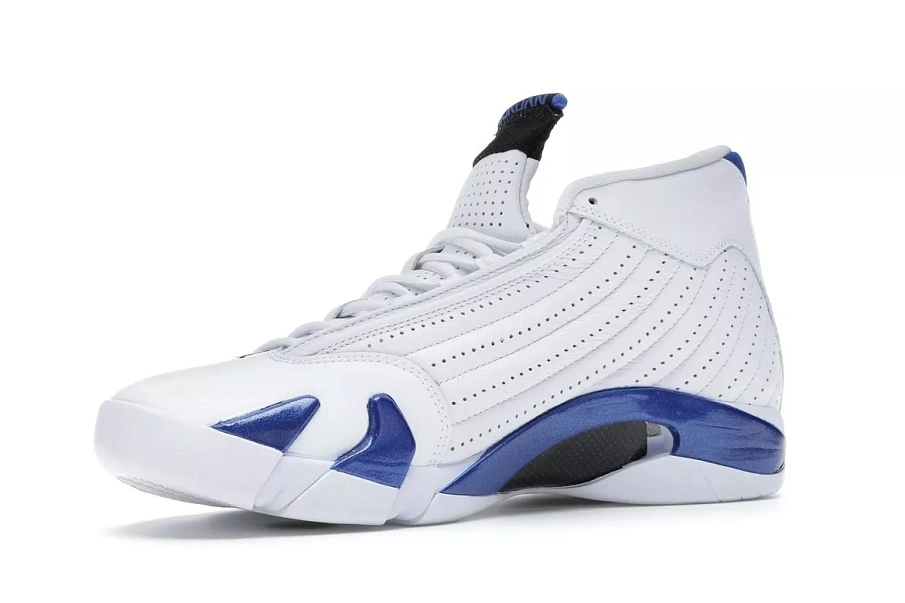 Фото № 3 с приближением к товару «‎Jordan 14 Retro White Hyper Royal»
