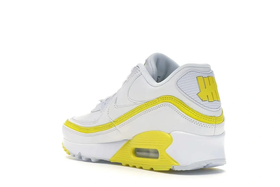 Фото № 6 с приближением к товару «‎Nike Air Max 90 Undefeated White Optic Yellow»