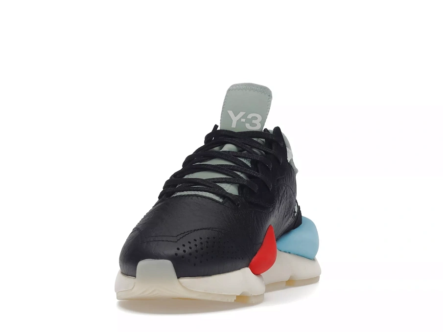 Фото № 3 с приближением к товару «‎adidas Y-3 Kaiwa Black Blush Green»